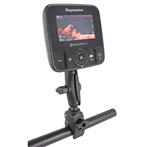 RAM-B-400-379-M616U :: RAM Tough-Claw™ Small Clamp Mount for Raymarine Dragonfly Series
