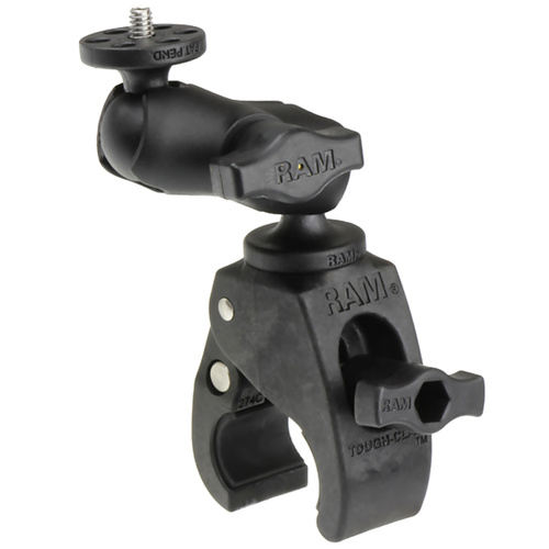 RAM Tough-Claw™ Small Clamp Mount with 1/4"-20 Action Camera Adapter
