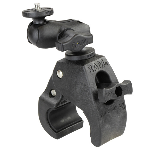 RAM Tough-Claw™ Medium Clamp Mount with 1/4"-20 Action Camera Adapter