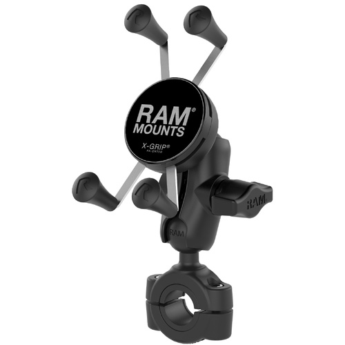 RAM X-Grip Phone Mount with RAM Torque™ Medium Rail Base - Short