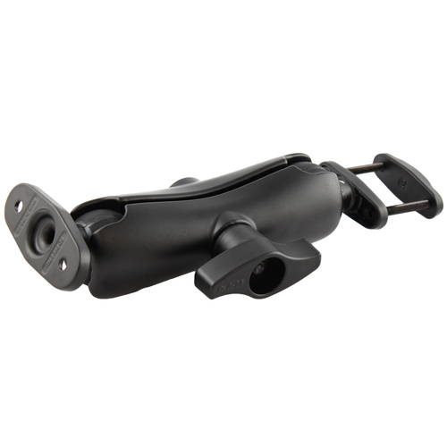 RAM-D-101U-HY1 :: RAM 2" Square Post Clamp Mount with 2 3/8" 2-Hole Pattern Plate