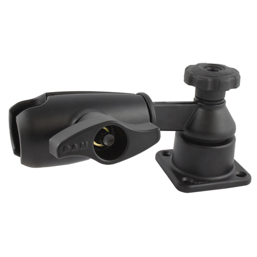 RAM-D-109HS-4U :: RAM Horizontal Swing Arm Mount with Single Socket Arm