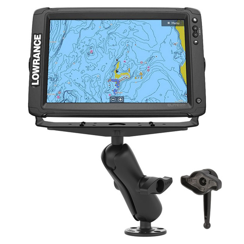 RAM-D-111-KNOB9HU :: RAM Large Marine Electronics Mount with RAM Hi-Torq Wrench - Medium