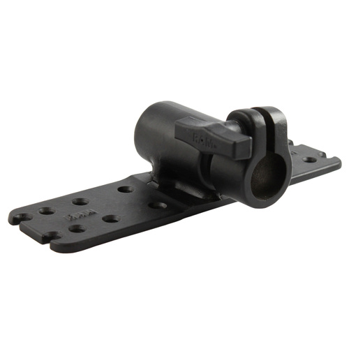 RAM-D-137BHU :: RAM Large Marine Electronics Plate with 1" NPT Hole