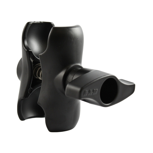 RAM-D-201U-C :: RAM Short Length Double Socket Arm For 2.25" Balls