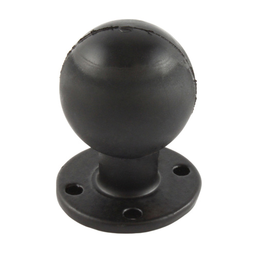 RAM-D-254BU :: RAM Bronze Round AMPS Plate with Ball