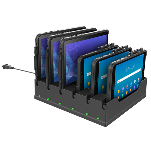 RAM-DOCK-6G8P-OT1U :: RAM 6-Port Dock for Tab Active Pro & Tab Active3 w/ OtterBox uniVERSE