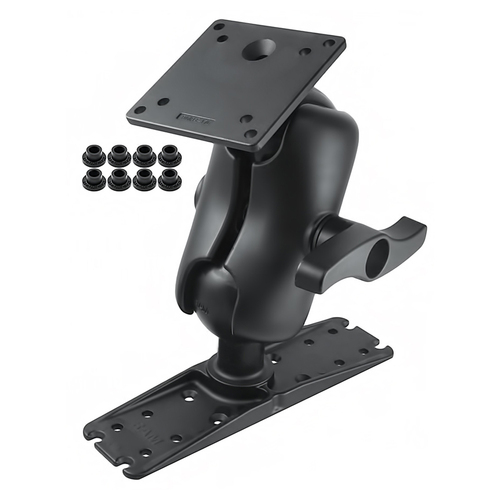 RAM-E-111U-D-246 :: RAM MNT VESA PLATE & 3" X 11" BASE SHORT