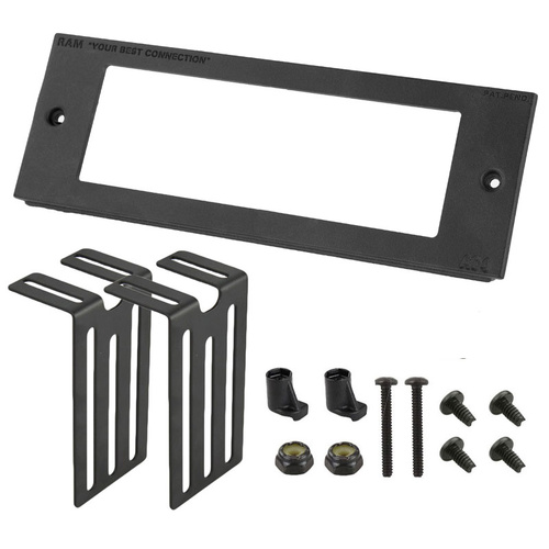 RAM-FP3-6250-2000 :: RAM Tough-Box™ 3" Custom Faceplate for 6.25" x 2" Devices