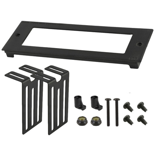RAM-FP3-6375-1813 :: RAM Tough-Box™ 3" Custom Faceplate for 6.375" x 1.813" Devices