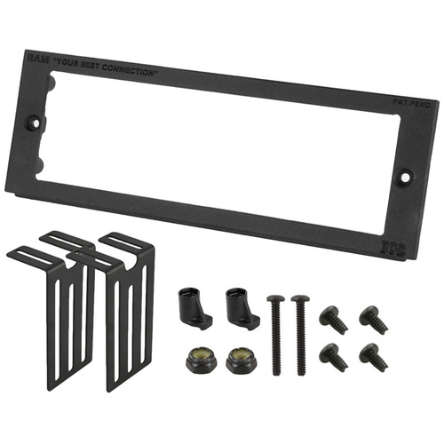 RAM-FP3-7200-2200 :: RAM Tough-Box™ 3" Custom Faceplate for 7.2" x 2.2" Devices