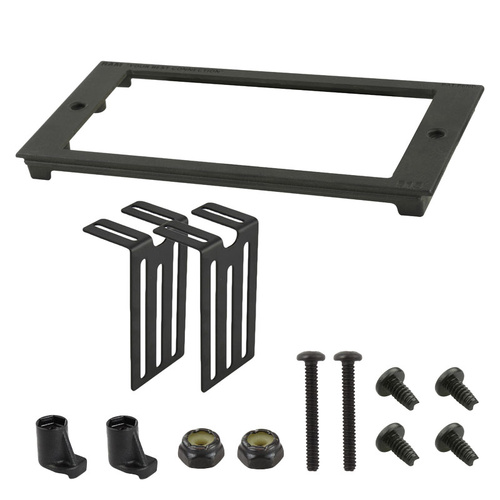 RAM-FP4-6810-3260 :: RAM Tough-Box™ 4" Custom Faceplate for 6.81" x 3.26" Devices