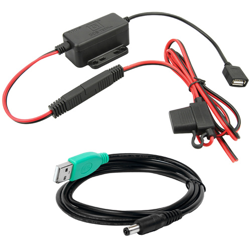 RAM-GDS-CHARGE-M55-V8BU ::GDS Modular 30-64V Hardwire Charger with USB-A to DC Cable