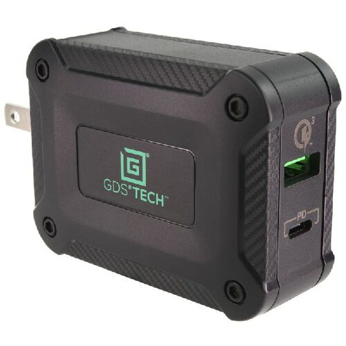 RAM-GDS-CHARGE-USBC2W :: RAM GDS 48W 2 PORT USB TYPE-C AND TYPE-A WALL CHARGER