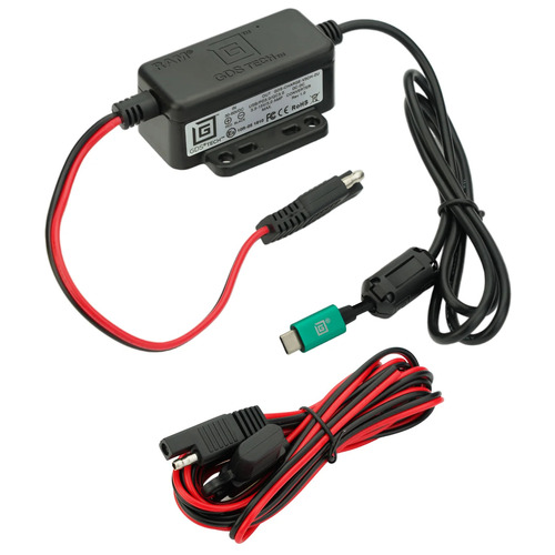 RAM-GDS-CHARGE-V3CH-2U :: 30-60VDC IN 5-15VDC OUT TYPE C MALE PD HARDWIRE CHARGER
