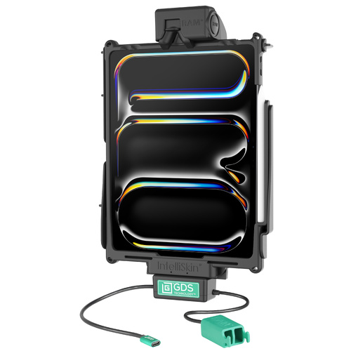 RAM-GDS-DOCK-AP37CD2U ::GDS Tough-Dock™ + Dual USB-A for iPad Pro 12.9 3-6, Pro 13 & Air 13
