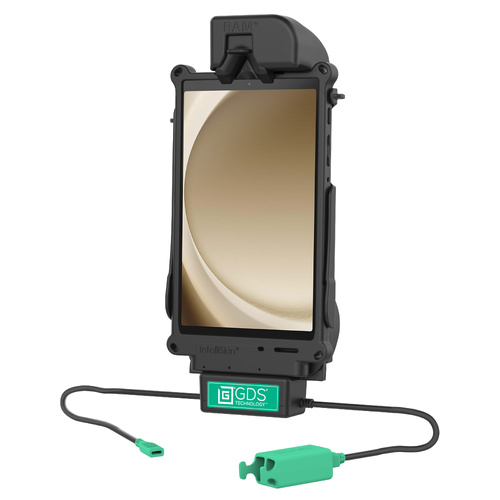 RAM-GDS-DOCK-SAM80CD2U :: UNPKD GDS VEHICLE DOCK USBC AND DUAL PERIPHERAL DATA FOR SAMSUNG TAB A7 SM-T220 & SM-T225