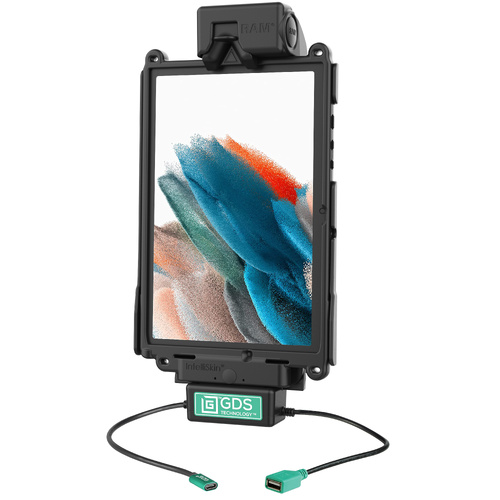 RAM-GDS-DOCK-SAM83CDU :: UNPKD GDS VEHICLE DOCK USBC AND PERIPHERAL DATA FOR SAMSUNG TAB A8 10.5" SM-X200