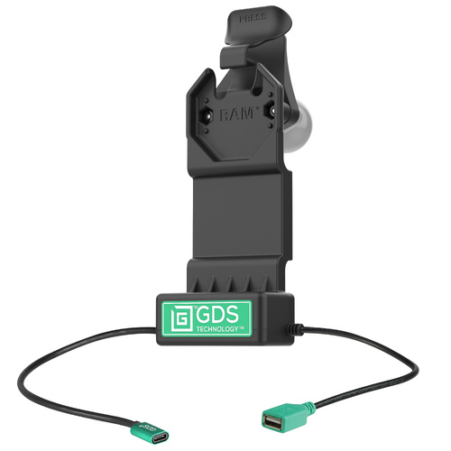 RAM-GDS-DOCK-U1CDU ::GDS Uni-Conn™ Power + Single USB-A Dock