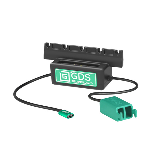 GDS Power + Dual USB-A Data Dock Cup for IntelliSkin Next Gen Tablets