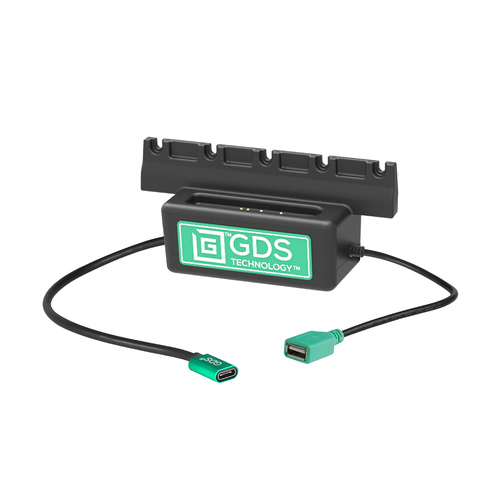 GDS Power + Single USB-A Dock Cup for IntelliSkin Next Gen Tablets