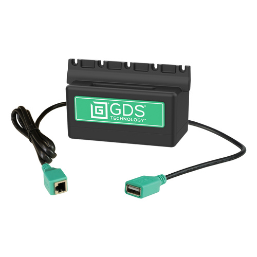 RAM-GDS-DOCK-V14PDU ::GDS PoE + Single USB-A Dock Cup for IntelliSkin Next Gen Tablets