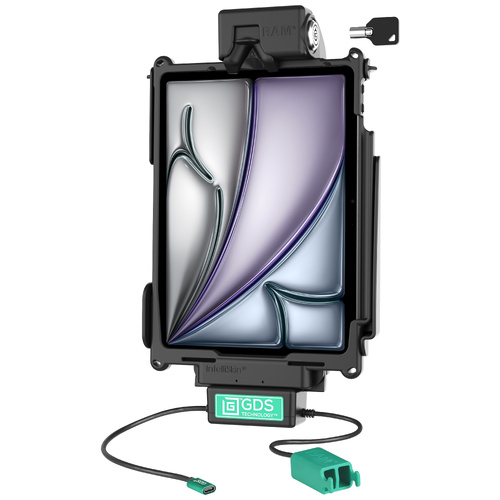 RAM-GDS-DOCKL-AP32CD2U :: UNPKD GDS VEHICLE LOCKING DOCK USBC AND DUAL PERIPHERAL DATA FOR APPLE IPAD AIR 4 AND IPAD PRO 11 1ST - 4TH & 10TH GEN
