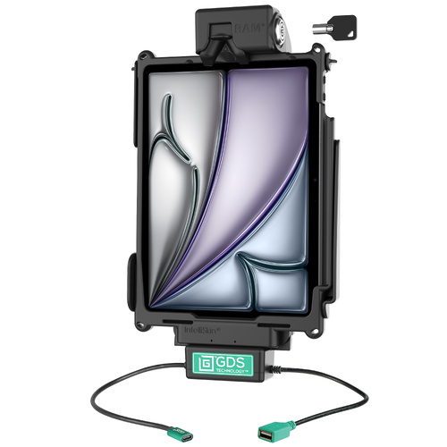 RAM-GDS-DOCKL-AP32CDU :: UNPKD GDS VEHICLE LOCKING DOCK USBC AND PERIPHERAL DATA FOR APPLE IPAD AIR 4 AND IPAD PRO 11" 1ST - 4TH & 10TH GEN