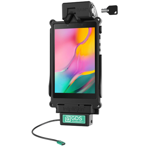 RAM-GDS-DOCKL-SAM55CPU ::Locking GDS Tough-Dock™ for Samsung Tab A 8.0 (2019) SM-T290 & T-295