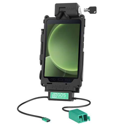 RAM-GDS-DOCKL-SAM62CD2U :: UNPKD GDS VEHICLE LOCKING DOCK USBC AND DUAL PERIPHERAL DATA FOR SAMSUNG TAB ACTIVE2 & TAB ACTIVE3