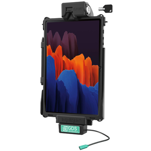 RAM-GDS-DOCKL-SAM78CU :: GDS VEHICLE LOCKING DOCK USBC FOR SAMSUNG TAB S7+ 12.4" SM-T970