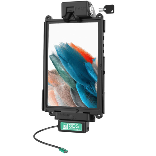 RAM-GDS-DOCKL-SAM83CPU :: GDS VEHICLE LOCKING DOCK USBC HIGH SPEED FOR SAMSUNG TAB A8 10.5" SM-X200