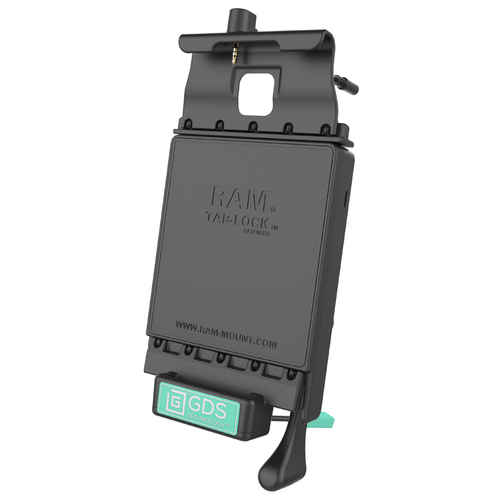 RAM-GDS-DOCKL-V2-SAM40-AUD1U :: UNPKD RAM GDS LOCKING VEHICLE DOCK WITH AUDIO JUMPER CABLE FOR SAMSUNG TAB A 8.0 SM-T387
