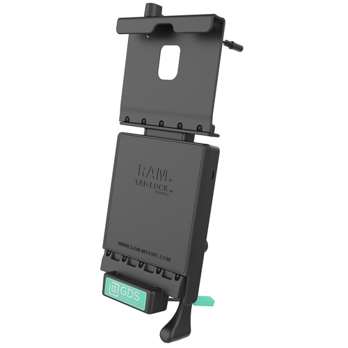 RAM-GDS-DOCKL-V2-SAM43-AUD1U :: UNPKD RAM GDS LOCKING VEHICLE DOCK WITH AUDIO JUMPER CABLE FOR SAMSUNG TAB A 10.5 2018 SM-T590 & SM-T597