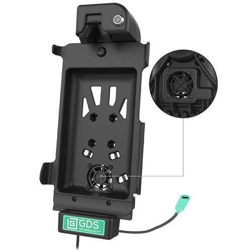 RAM-GDS-DOCKLF-SAM62CU :: UNPKD GDS VEHICLE LOCKING DOCK USBC W/ FAN FOR SAMSUNG TAB ACTIVE2 & TAB ACTIVE3