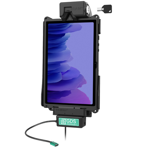 RAM-GDS-DOCKLF-SAM75CPU :: GDS VEHICLE LOCKING DOCK USBC HIGH SPEEDW/ FAN FOR SAMSUNG GALAXY TAB A7 10.4 SM-T500