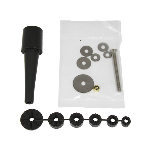 RAM-HAR-B-342U :: RAM Fork Stem Mount Hardware Pack With Rubber Expansion Plug