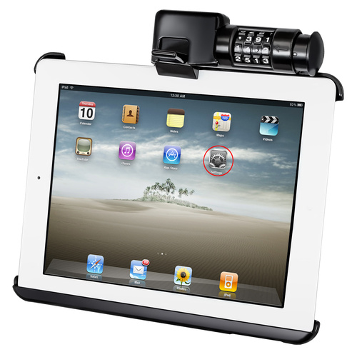 RAM Latch-N-Lock™ Cradle for Apple iPad 1-4