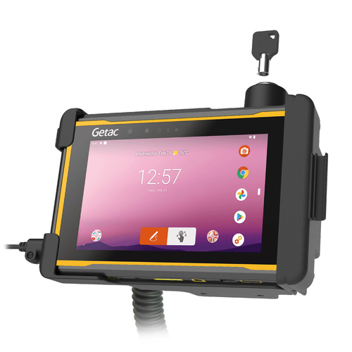 RAM Form-Fit Locking Holder for Getac ZX70 - Temp Module Compatible