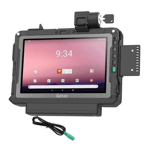 RAM Form-Fit Locking Powered Dock for Getac ZX10