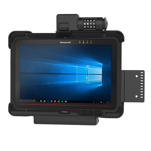 RAM Combo Locking Form-Fit Holder for Honeywell RT10 Tablet