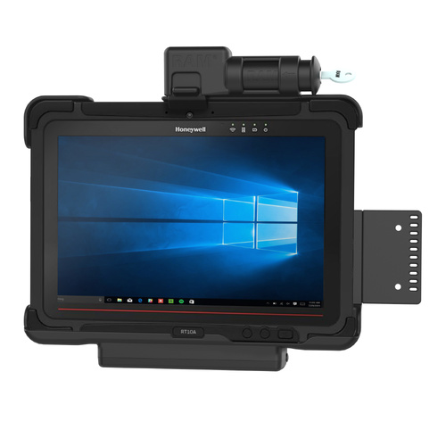 RAM Key Locking Form-Fit Holder for Honeywell RT10 Tablet
