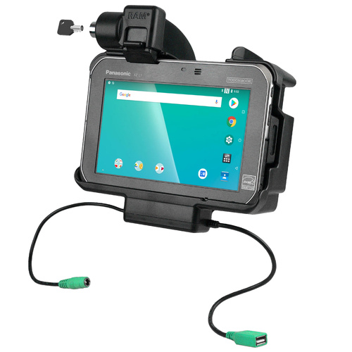 RAM Key Locking Power + Data Dock for Panasonic FZ-S1 & FZ-L1