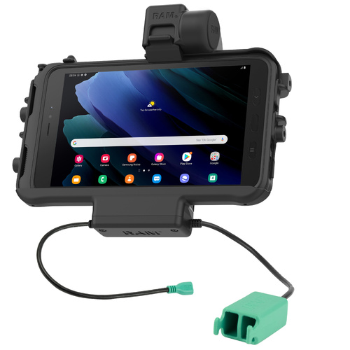 RAM Low-Profile Power + Dual USB Dock for Tab Active5 & 3