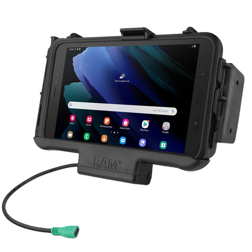 RAM-HOL-SAM60PNU :: UNPKD EZ-ROLL'R POWER ONLY DOCK WITH NFC FOR SAMSUNG TAB ACTIVE2 & TAB ACTIVE3
