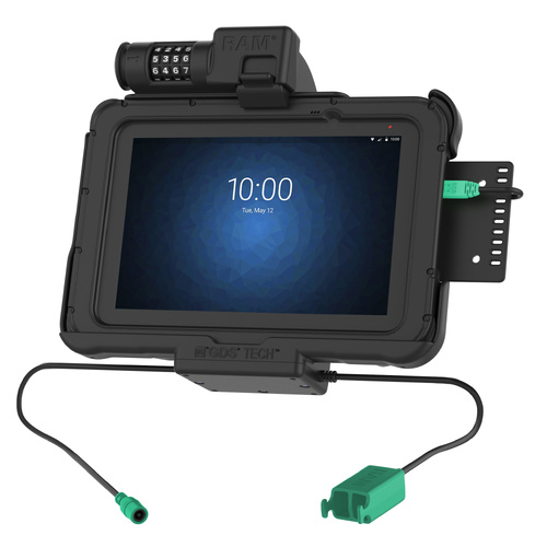 GDS Combo Locking Power + Dual USB Dock for Zebra ET5x 8.3" & 8.4"