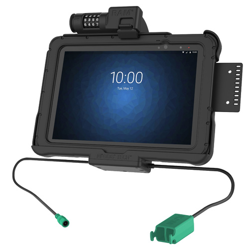 GDS Combo Locking Power + Dual USB Dock for Zebra ET5x 10.1" Series