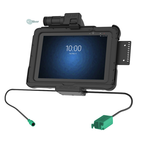 GDS Key Locking Power + Dual USB Dock for Zebra ET5x 10.1" Series