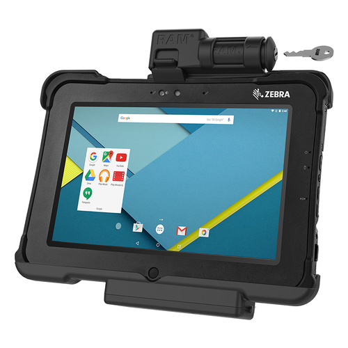 GDS Key Locking Form-Fit Holder for Zebra XSLATE L10