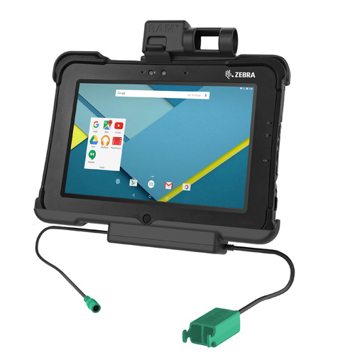 RAM-HOL-ZE15PD2U ::GDS Power + Dual USB Dock for Zebra XSLATE L10